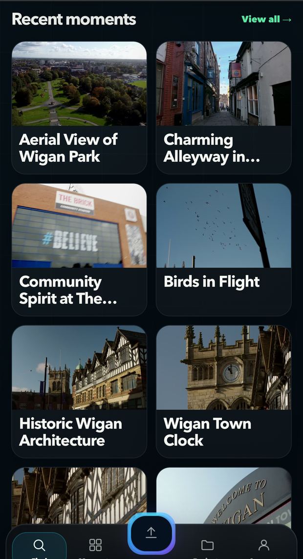 Aposs Archive moments grid
